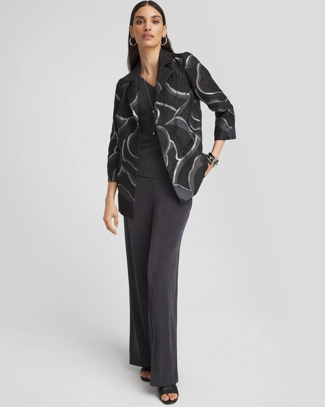 Travelers Retro Jacquard Jacket - image 2